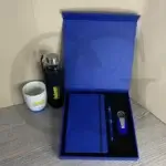 Loyalty Gift Box – elegant corporate gift set with premium notebook, pen, and mug for employee appreciation.