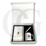 Momentum Gift Box – premium corporate gift set with stylish notebook, pen, and mug for professionals.