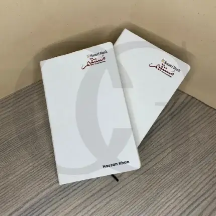 Premium notebook with elegant cover design for corporate gifting