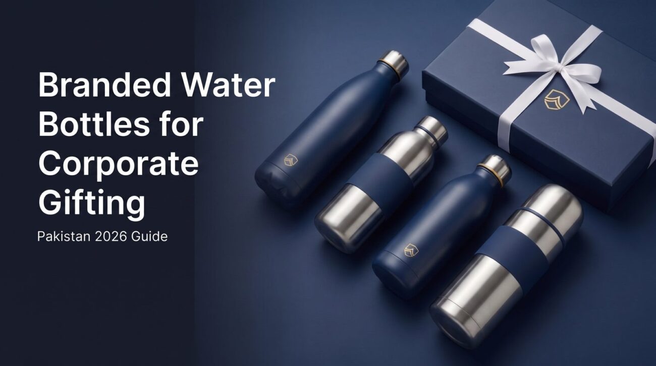 Branded stainless steel water bottles for corporate gifting