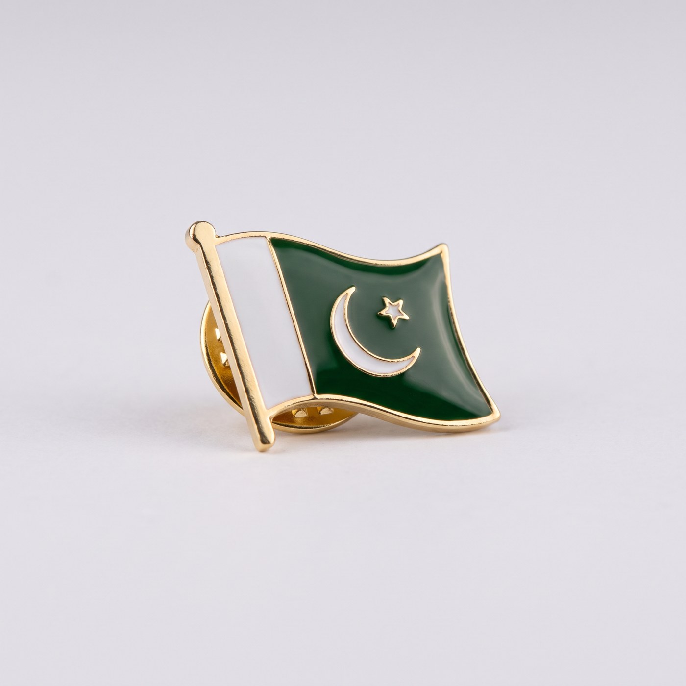 Pakistan Flag Lapel Pin Pakistan flag metal lapel pin for Independence Day