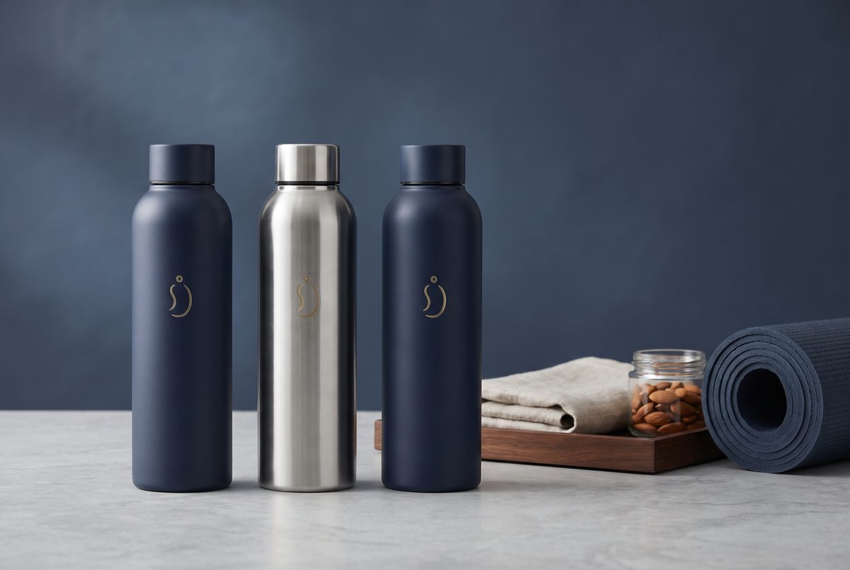 Branded stainless steel water bottles for corporate gifting