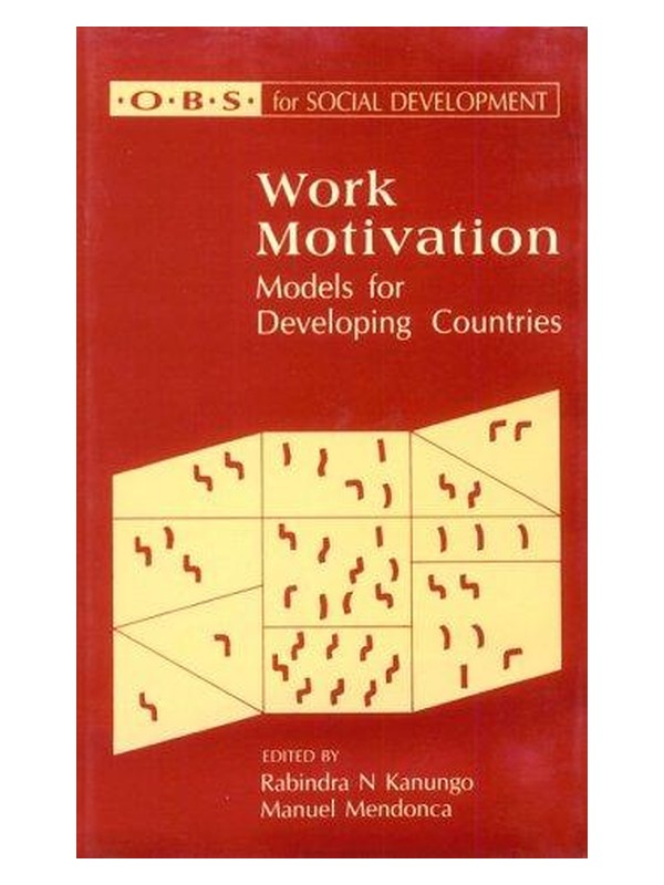 Work Motivation: Models for Developing Countries book cover