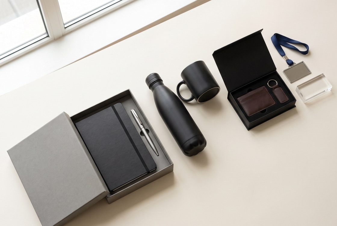 Corporate gifts for different industries in Pakistan: power bank, earbuds and tech items for telecom and IT companies